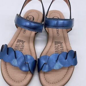 One35 Ankle Strap Blue Sandals